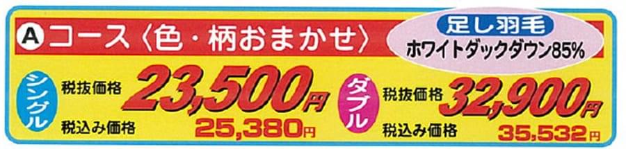 Aコース<色・柄おまかせ>